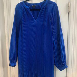 Banana Republic Flapper Style Above Knee Dress - Royal Blue Small